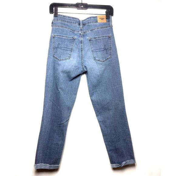 Levi’s Denizen Mid Rise Boyfriend Jeans Medium Wash High Rise Women 4 - Picture 2 of 4